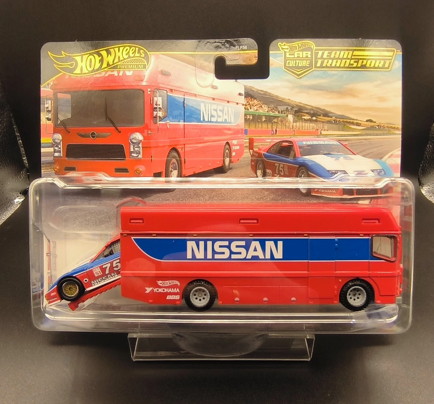 Hot Wheels Premium Euro Hauler & Nissan 300 ZX GTS