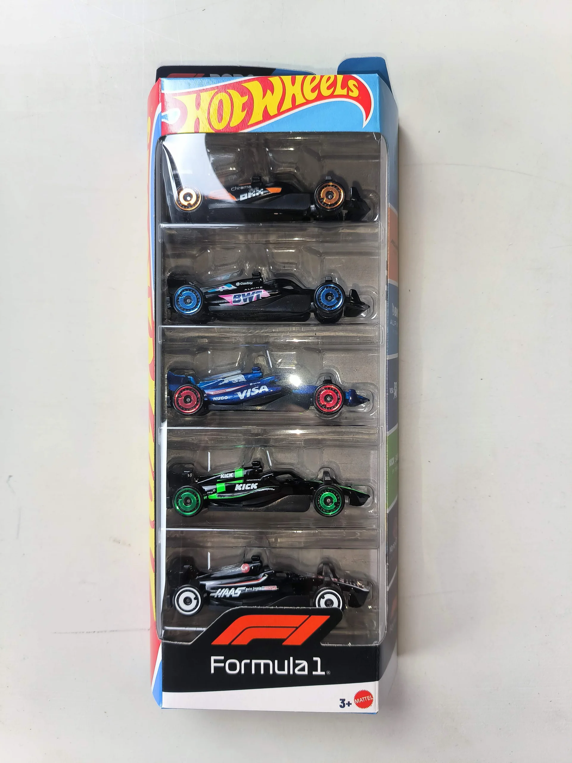 Hot Wheels 5 Pack Formula1 F1