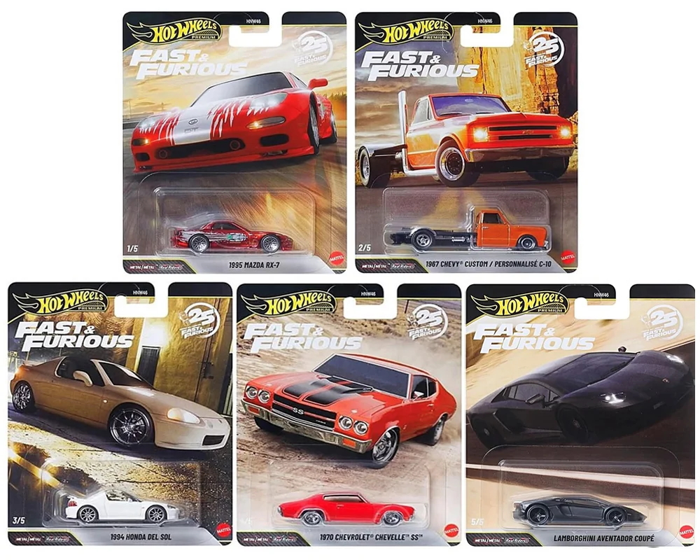 Fast & Furious 25Th Anniversary Premium 2026 P Assortment
