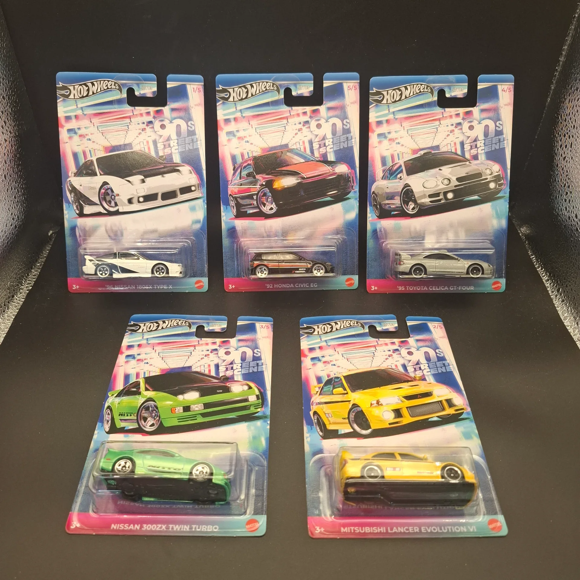 Hot Wheels 90's Street Scene 2024