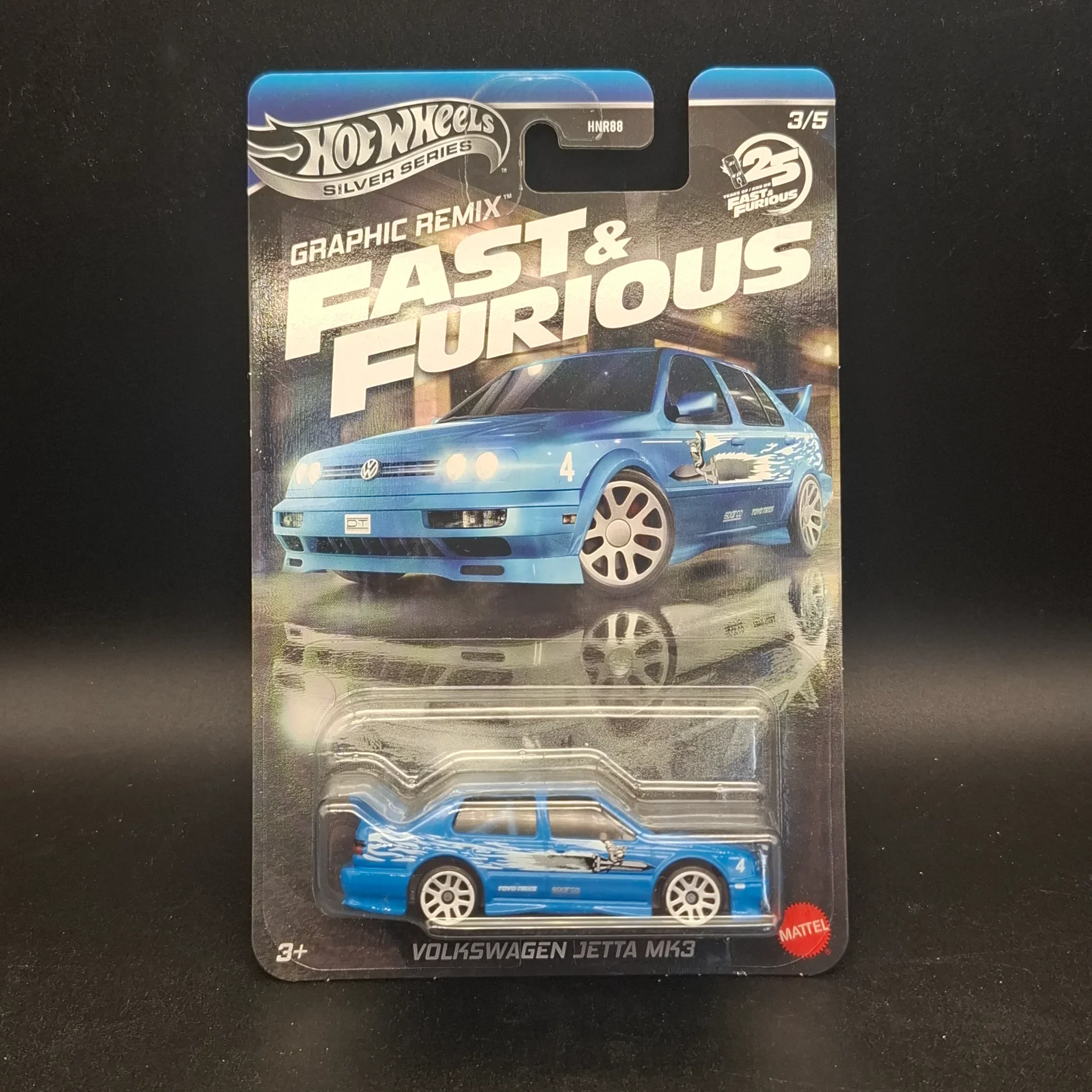 Hot Wheels Silver Series Graphic Remix Fast & Furious 2025